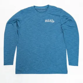 Anetik Low Pro Tech L/S Rashguard-Bahama Heathered