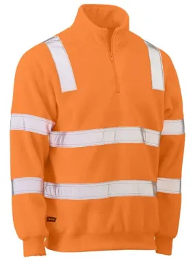 Bisley Hi Vis Rail Polar Fleece Jumper BK6816T