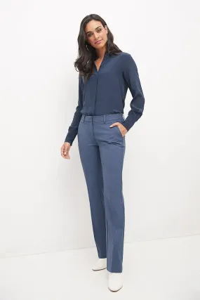 Easy care straight leg trouser dress pants