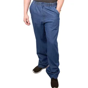 LD Sport Elastic Waist Denim Pants 30" Inseam