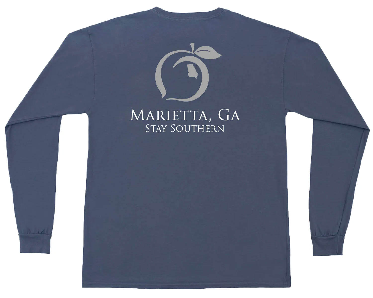 Marietta, GA Long Sleeve Hometown Tee