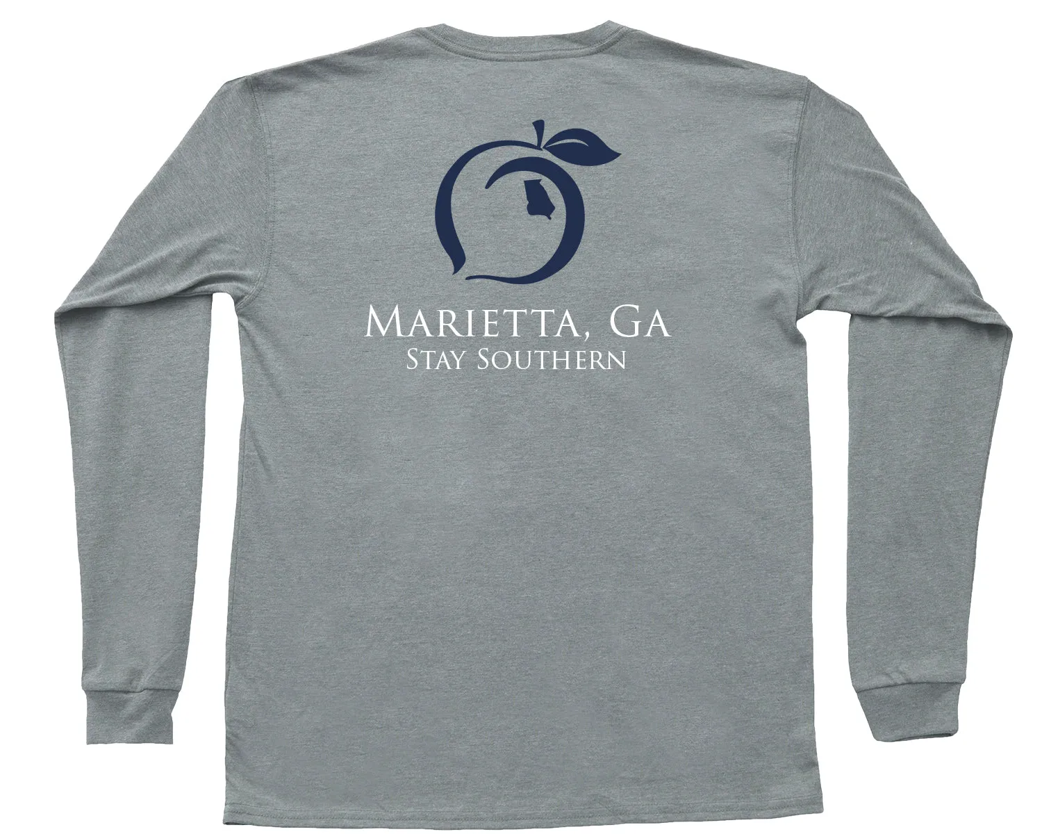 Marietta, GA Long Sleeve Hometown Tee