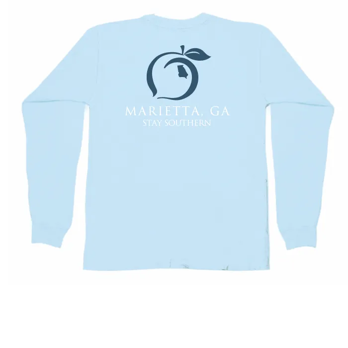 Marietta, GA Long Sleeve Hometown Tee