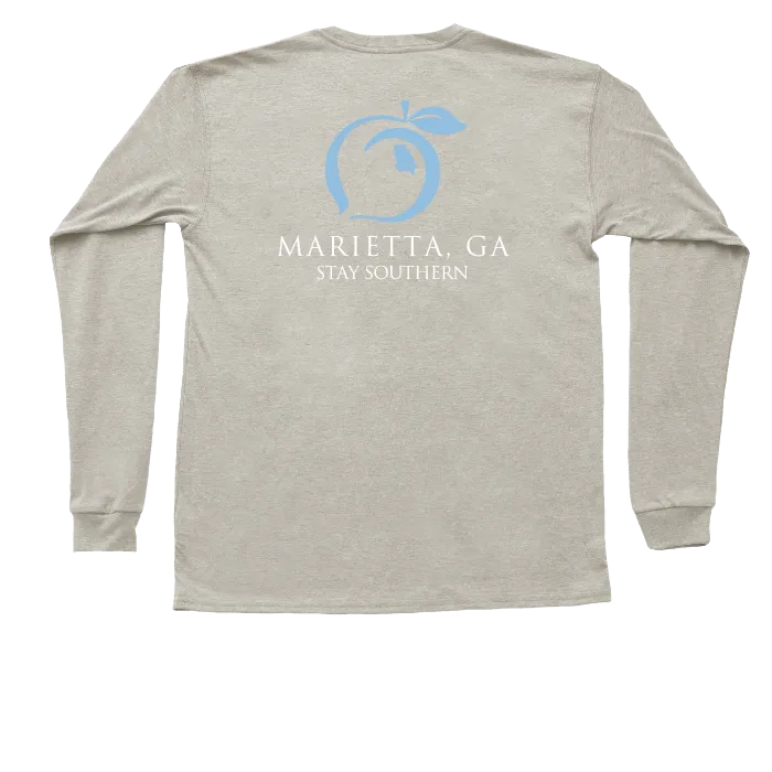 Marietta, GA Long Sleeve Hometown Tee