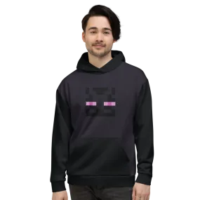 Minecraft Enderman Eyes Adult Pullover Hoodie